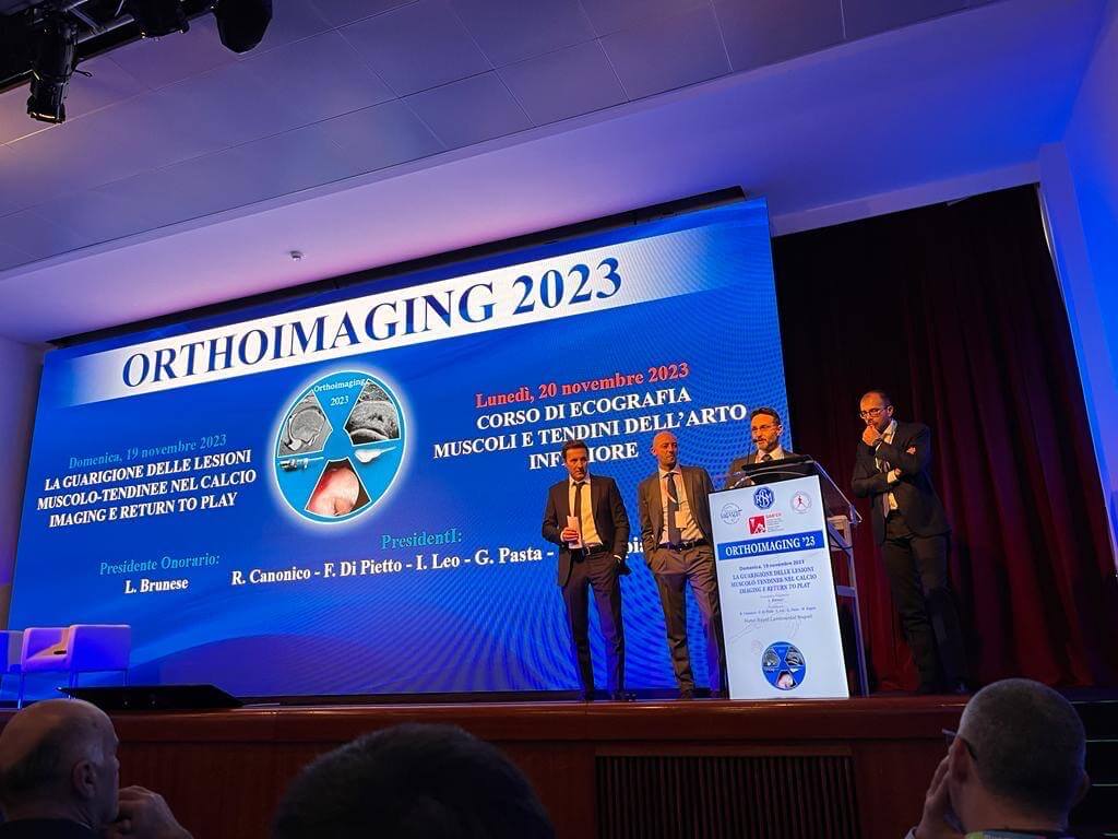 convegno ORTHOIMAGING 2023 a napoli con radiologia pasta presente